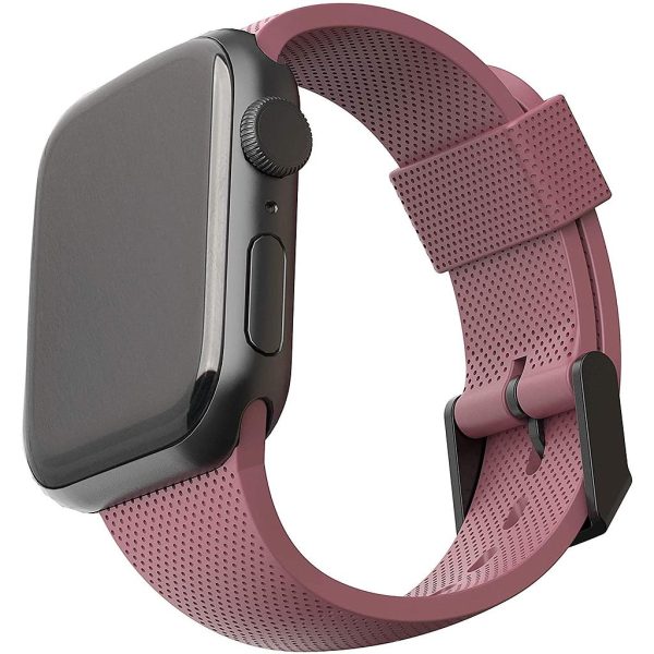 [U] by UAG Apple Watch 41 40 38mm DOT Silicone Strap - Dusty Rose For Discount