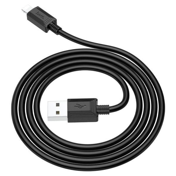 Hoco X73 Charging Data Sync Cable - USB   Lightning   1 Meter   Black Supply