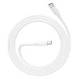 HOCO X51 High-Power Charging Data Sync Cable - USB-C To USB-C  100W   2 Meter   White on Sale