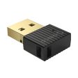 ORICO Bluetooth Adapter 5.0 - 5Mbps   Bluetooth   USB-A - Black Online Sale