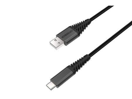 Otterbox USB A-C Cable - 1 meter   Black Hot on Sale