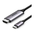 UGREEN 4K@60Hz USB-C to HDMI 2.0 Cable Aluminum Shell 1.5m - Gray Black Online now