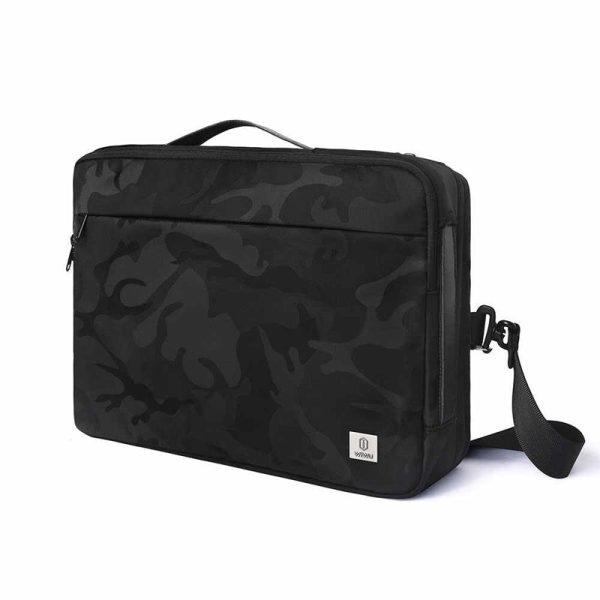 Wiwu Camou Sleeve Carry Bag - 16-inch   Black Fashion