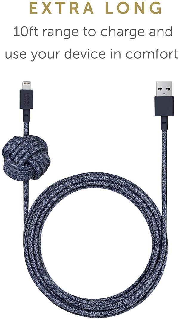 Native Union Night Cable - USB A to Lightning - 3M - Indigo Online Sale