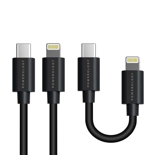 Powerology USB-C to Lightning MFI Cable - 0.9m Online Hot Sale