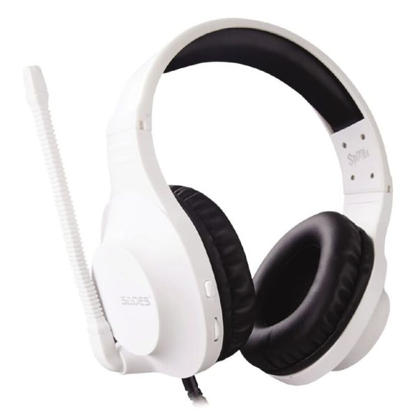 SADES Gaming Headset-Spirits (SA-721) - White Fashion