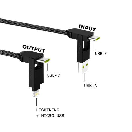 Rolling Square inCharge X Max - 1.5 Meter   Black Online now