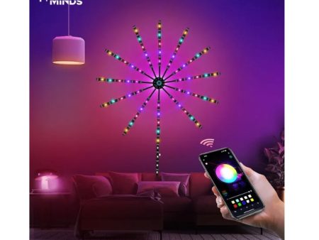 Twisted Minds RGB Firework LED Music Light Strip - white Online now