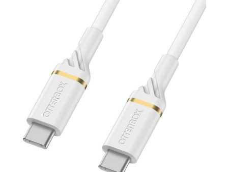 OtterBox Standard USB-C To USB-C Fast Charge Cable - USB-C   USB-C   1 Meter   White Online